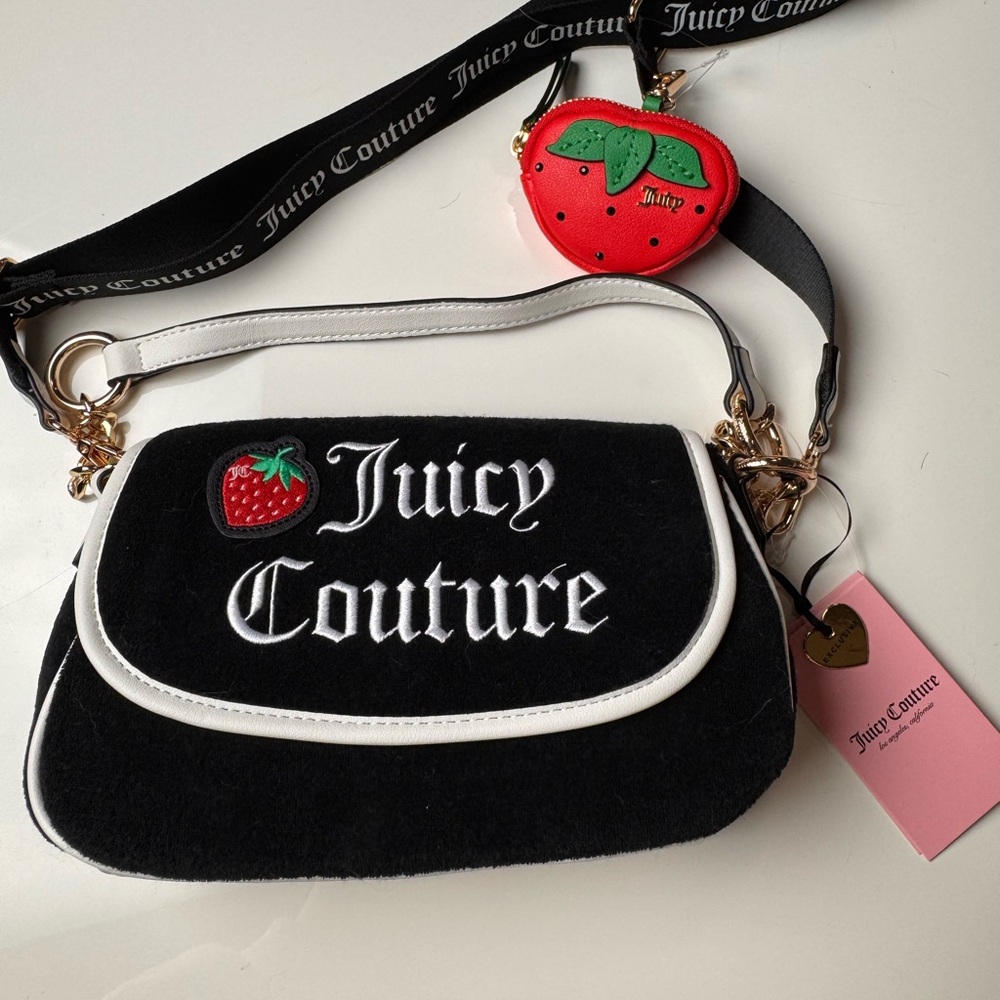 Exclusive juicy couture berries shoulder bag w/ coin pouch BNWT